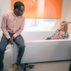 William Jackson Harper, Kristen Bell (Photo: Ron Batzdorff/NBC)